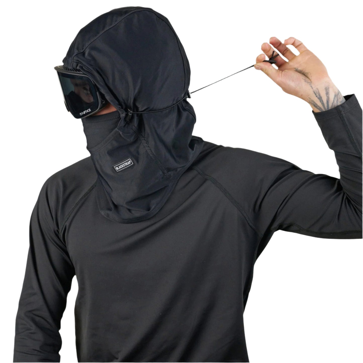 2026 BLACKSTRAP THE TEAM HOOD BALACLAVA BLACK