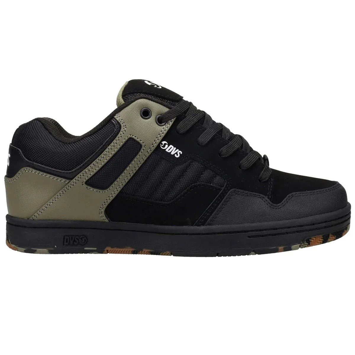 DVS MENS ENDURO 125 SHOES FA24 BLACK/OLIVE CAMO