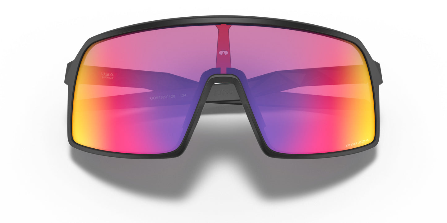 OAKLEY SUTRO S MATTE BLK SUNGLASSES w/ PRIZM ROAD LENS