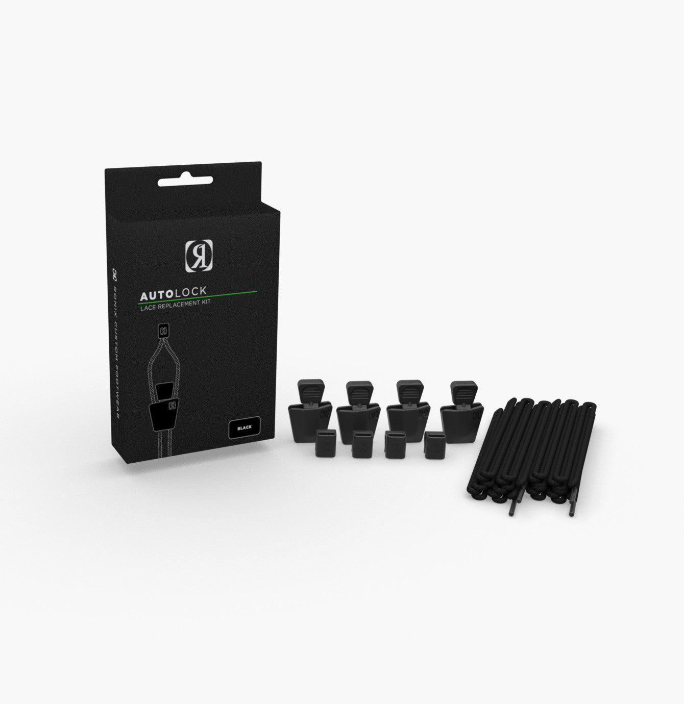 2025 RONIX COMPLETE LACE KIT 4PC BLACK