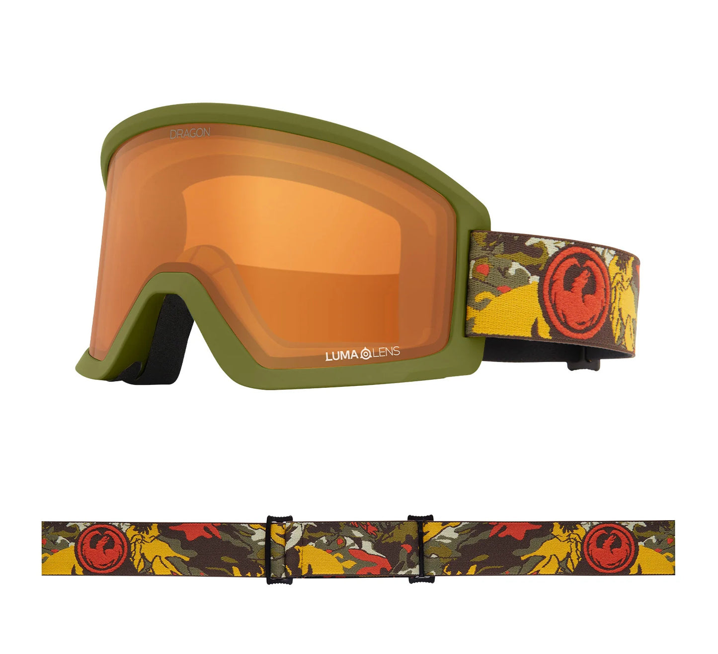 2026 DRAGON DX3 OTG GGL LEAFY CAMO w/LL AMBER