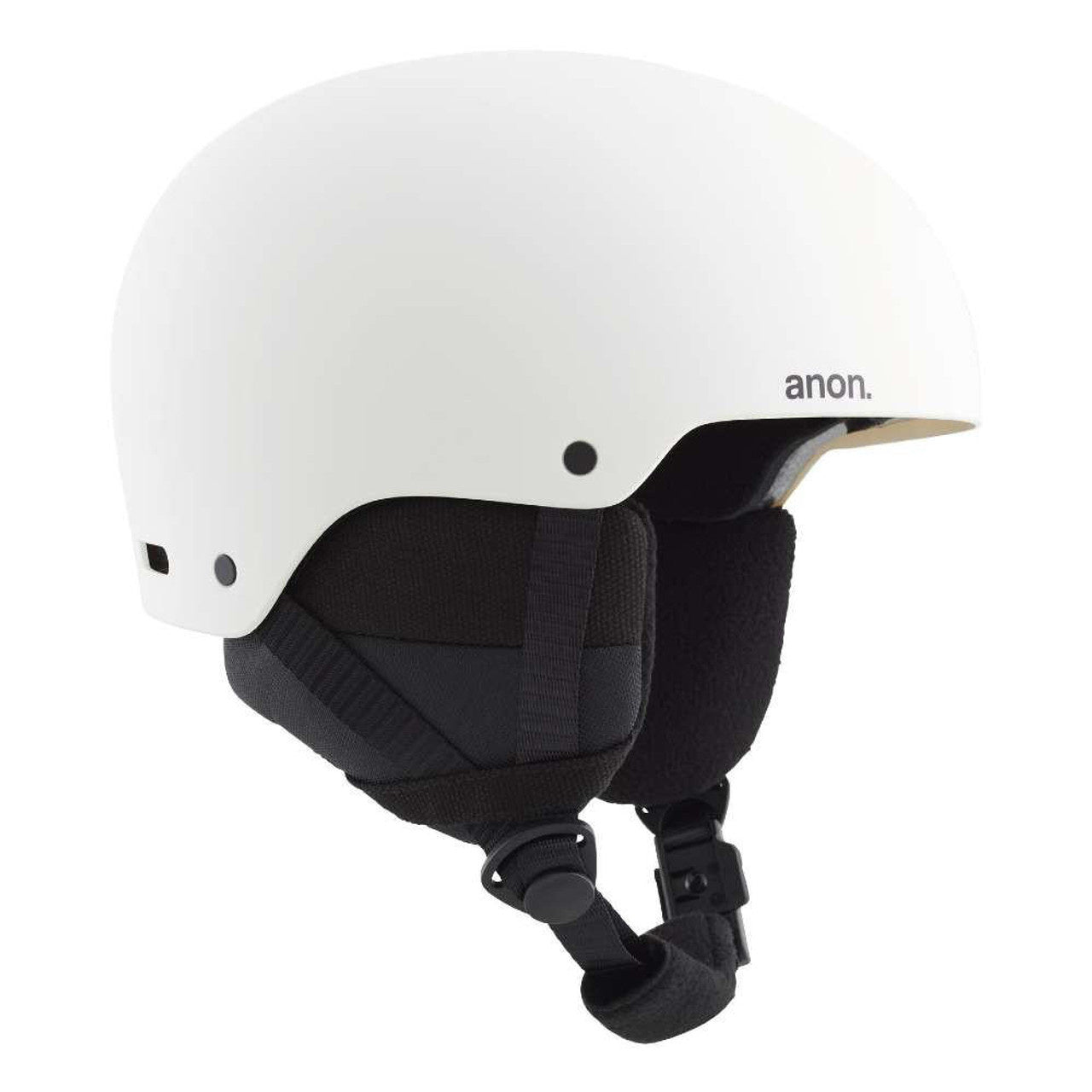 2024 ANON KIDS RIME 3 SNOWBOARD HELMET WHITE