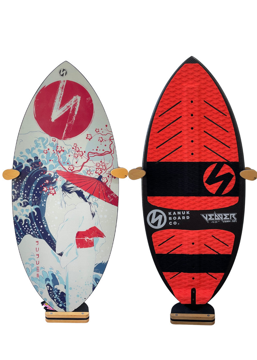 2024 KANUK VEDDER CARBON PRO WAKE SURF BOARD - JUJU PRO