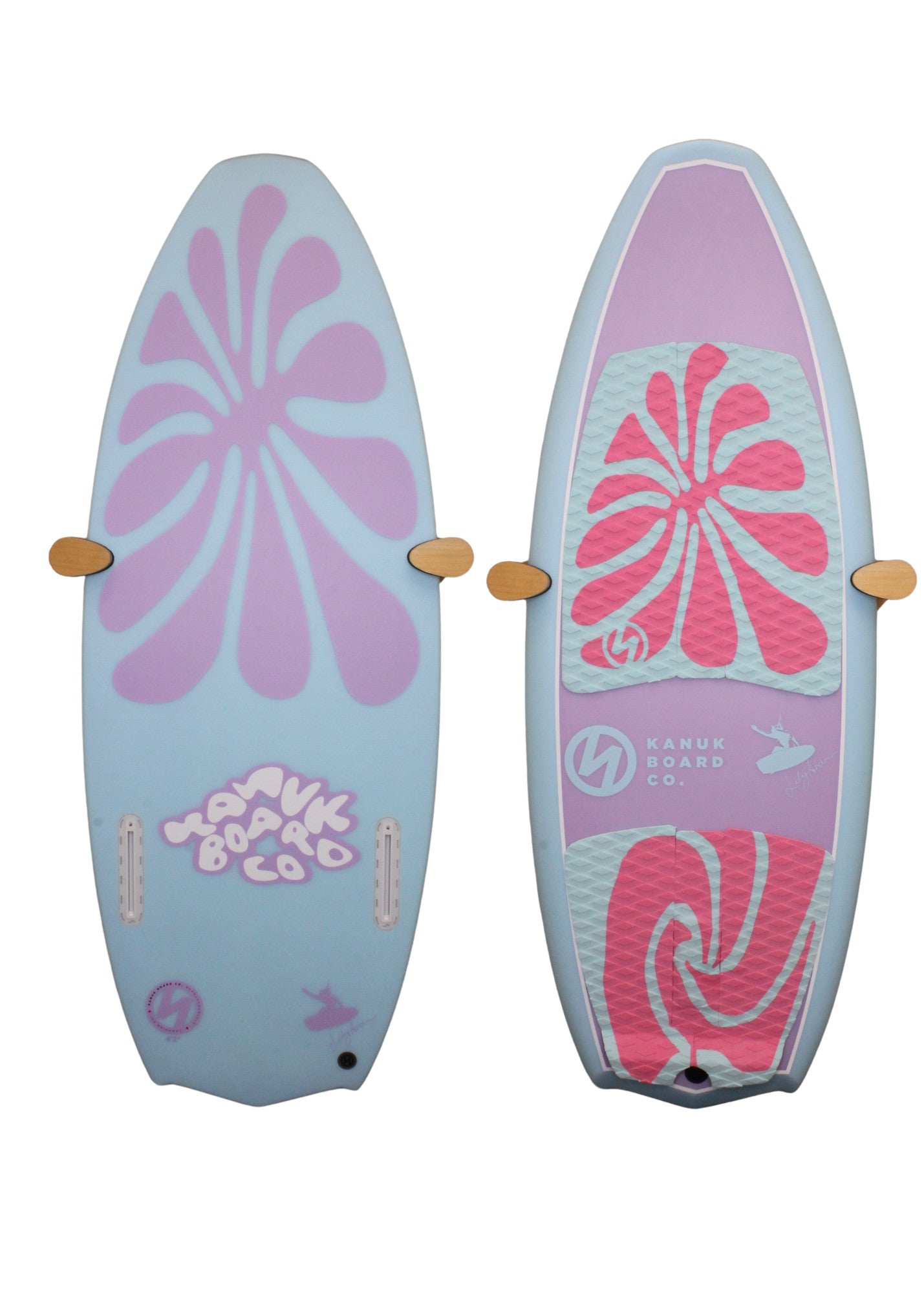2025 KANUK LILY PRO WAKE SURF BOARD - TEAL BLOOM