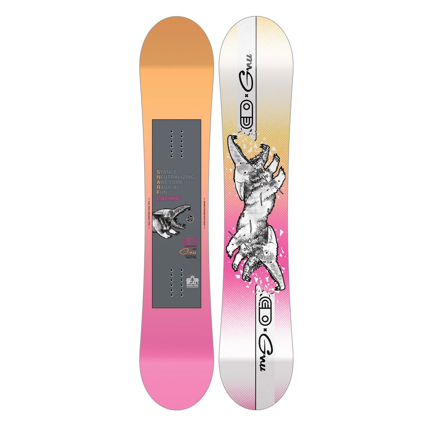 2026 GNU x AIRBLASTER SNARF SNOWBOARD