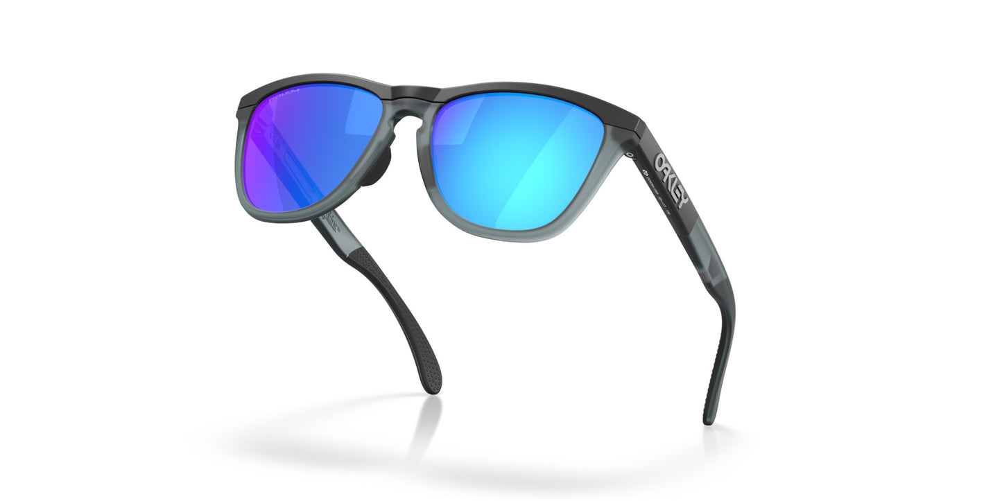 OAKLEY FROGSKINS RANGE MATTE BLACK SUNGLASSES w/ PRIZM SAPP