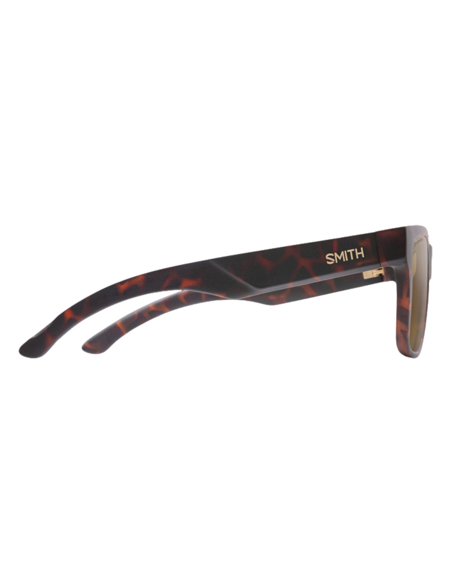SMITH LOWDOWN XL 2 MATTE TORT SUNGLASSES W/ CP BROWN