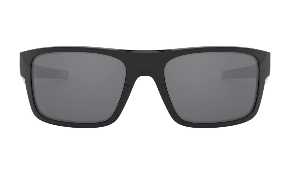 OAKLEY DROP POINT POLISHED BLK SUNGLASSES w/ BLK IRIDIUM LENS