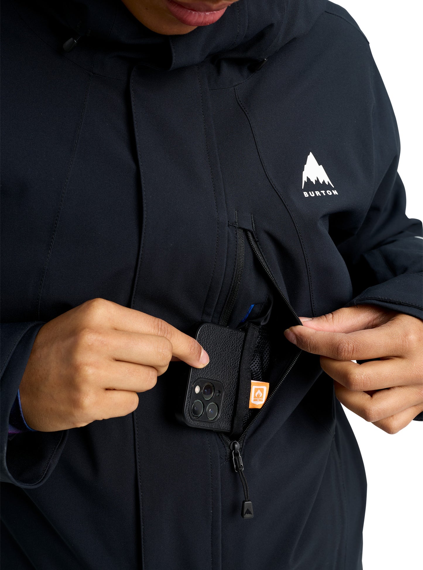 2026 BURTON WMNS RESERVE 2L INS STRETCH JKT TRUE BLACK