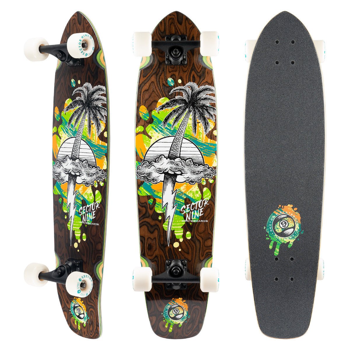 SECTOR 9 STRAND SQUALL LONGBOARD COMPLETE 34"