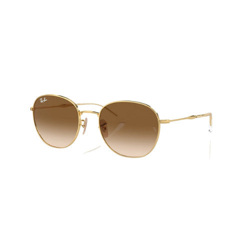 RAY-BAN RB3809 SUNGLASSES ARISTA w/ CLEAR GRAD BROWN