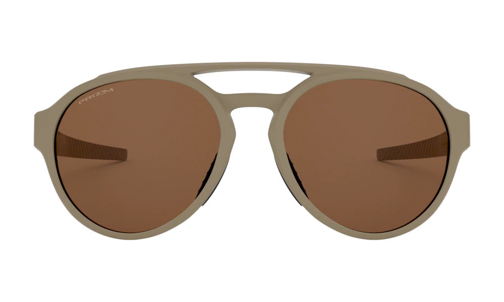 OAKLEY FORAGER MATTE TERRAIN TAN SUNGLASSES w/ PRIZM TUNGSTEN LENS