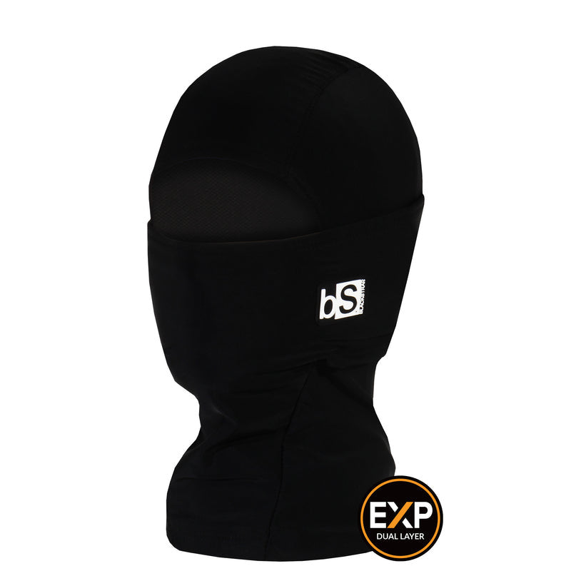 2024 BLACKSTRAP KIDS EXPEDITION HOOD FACE MASK BLACK