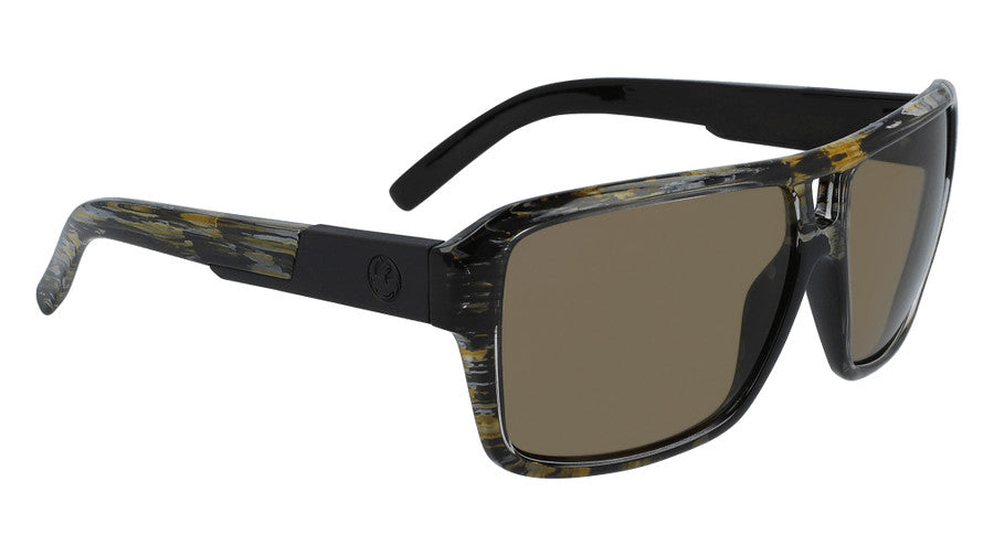 DRAGON THE JAM ROB MACHADO RESIN SUNGLASSS w/ LL BRN LENS