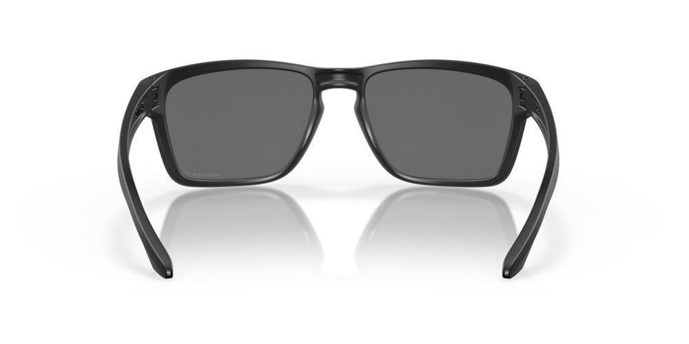 OAKLEY SYLAS MATTE BLK SUNGLASSES w/ PRIZM BLK PLR LENS