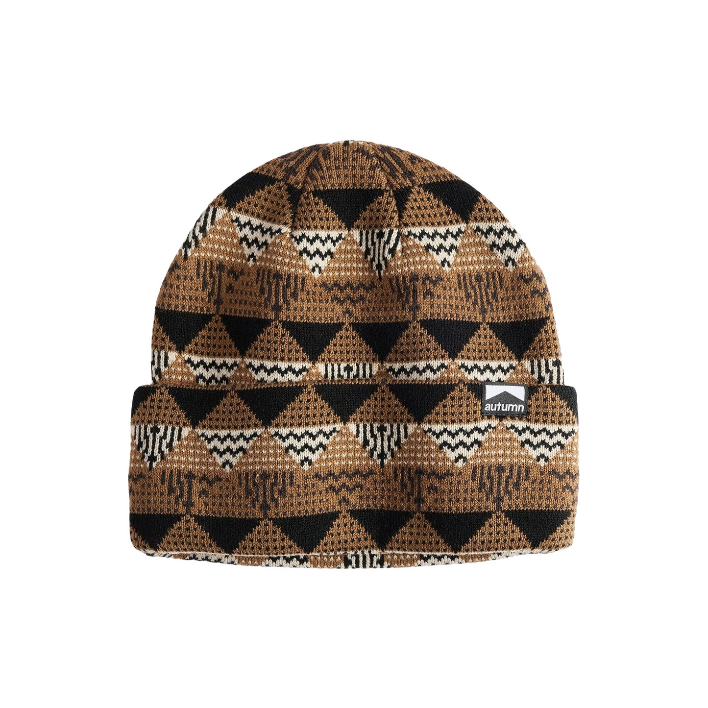 2026 AUTUMN LANDSCAPE BEANIE LIGHT BROWN