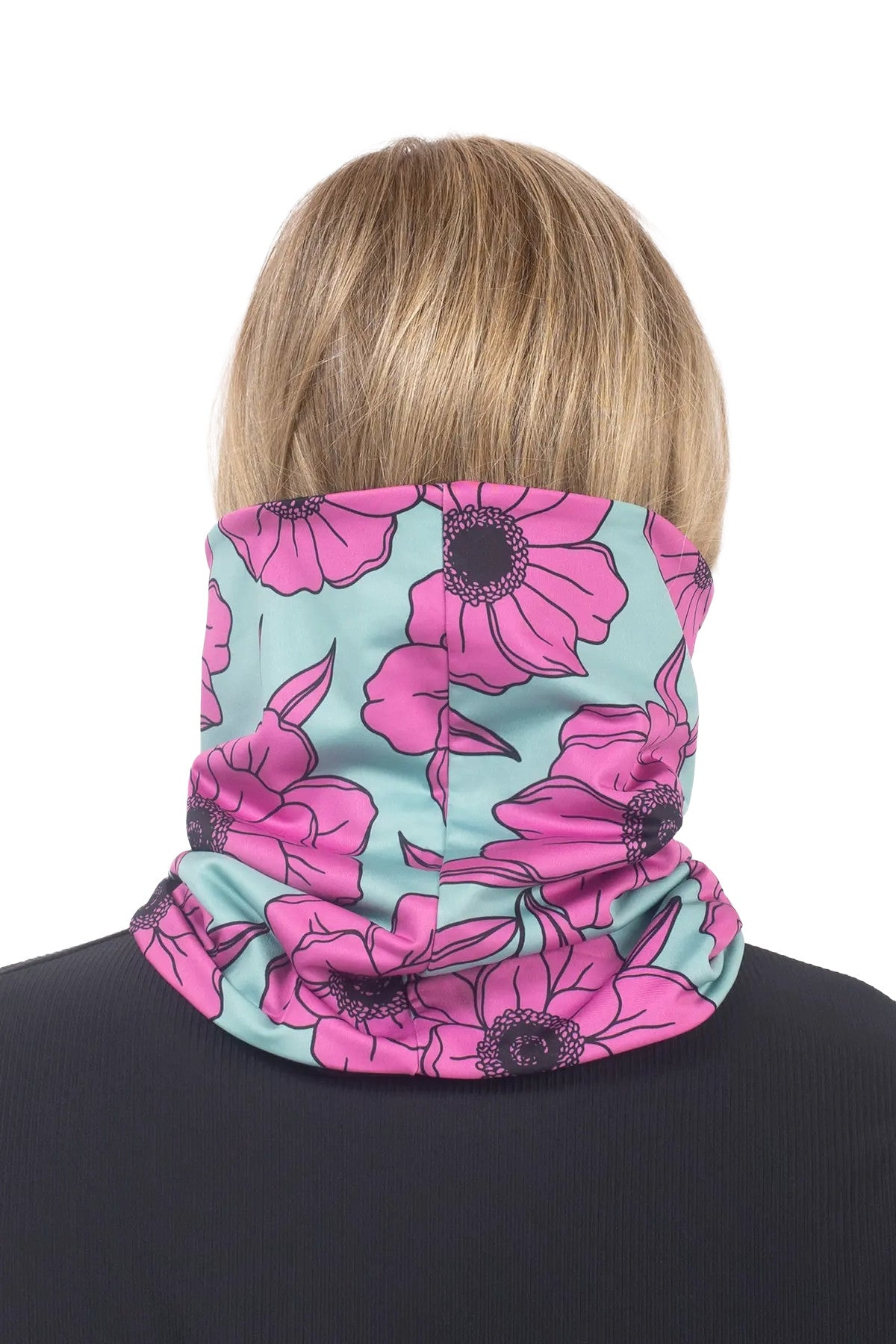 2026 EIVY WMNS COLDER NECKWARMER TURQUOISE FLOWER