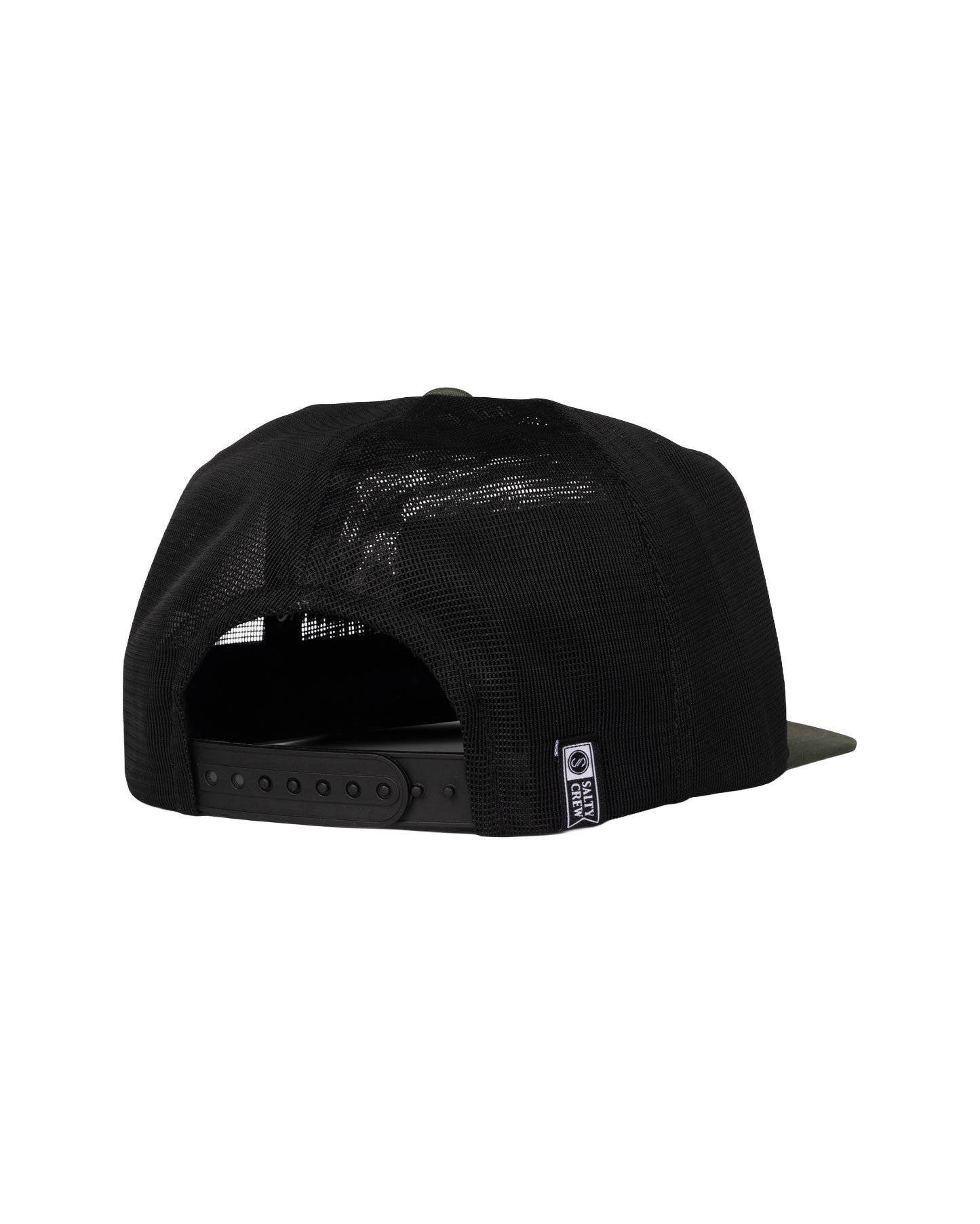 SALTY CREW MENS BAIT SHOP TRUCKER HAT SP26 GREEN/BLACK