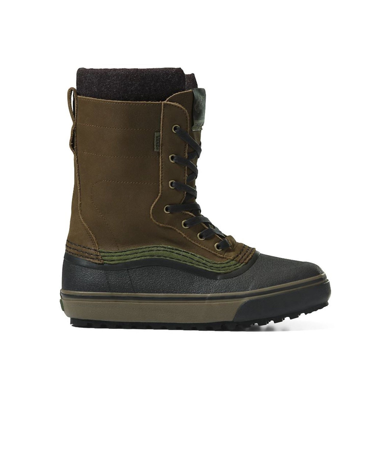VANS MENS STANDARD ZIP MTE SNOW BOOT FA22 (Y49) BROWN/BLACK