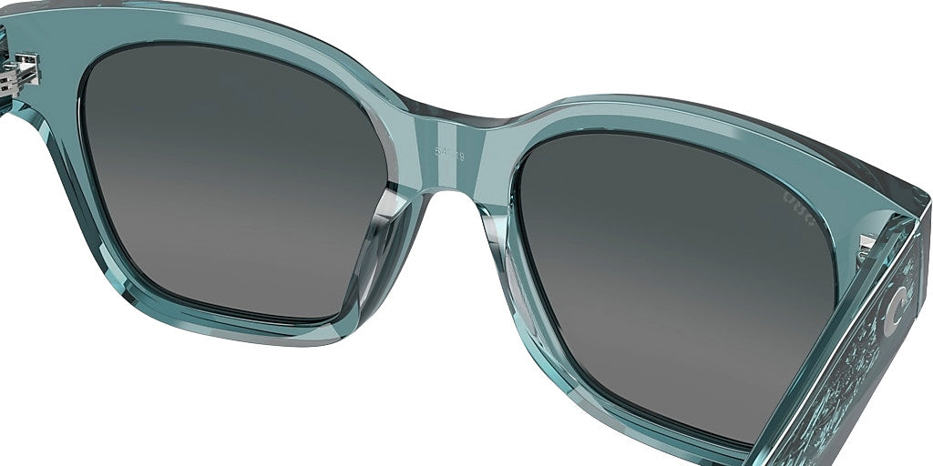 COSTA NUSA SUNGLASSES DEEPO CRYSTAL AQUARMARINE w/GRAY GRADIENT