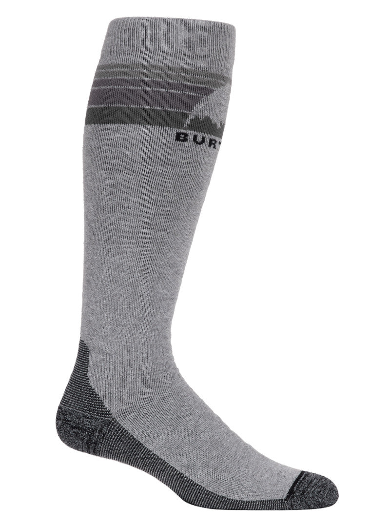 2026 BURTON MDWT EMBLEM SOCKS GRY HTHR