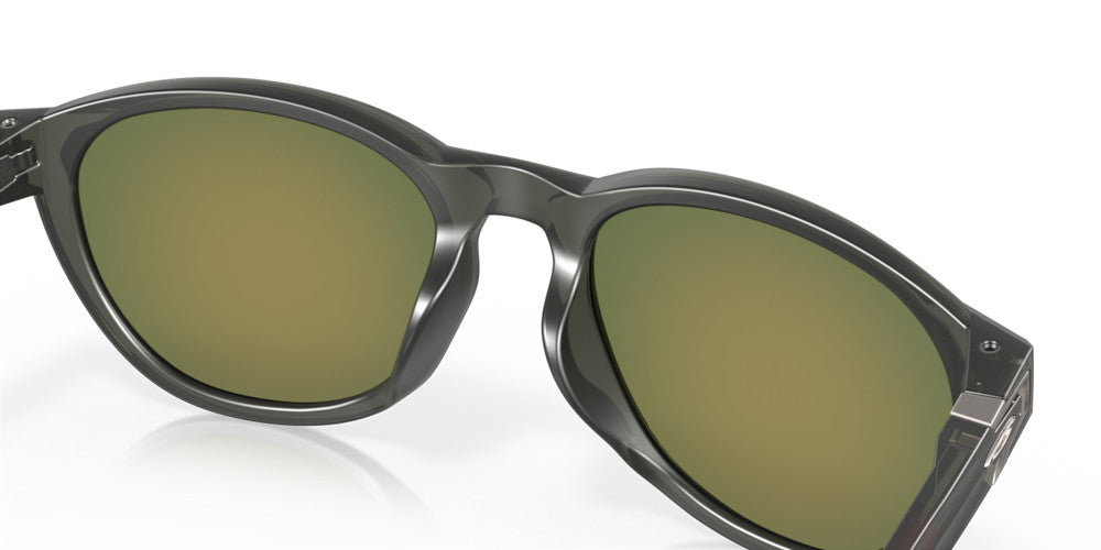OAKLEY REEDMACE MATTE GRY SMOKE SUNGLASSES w/ PRIZM RUBY PLR LENS