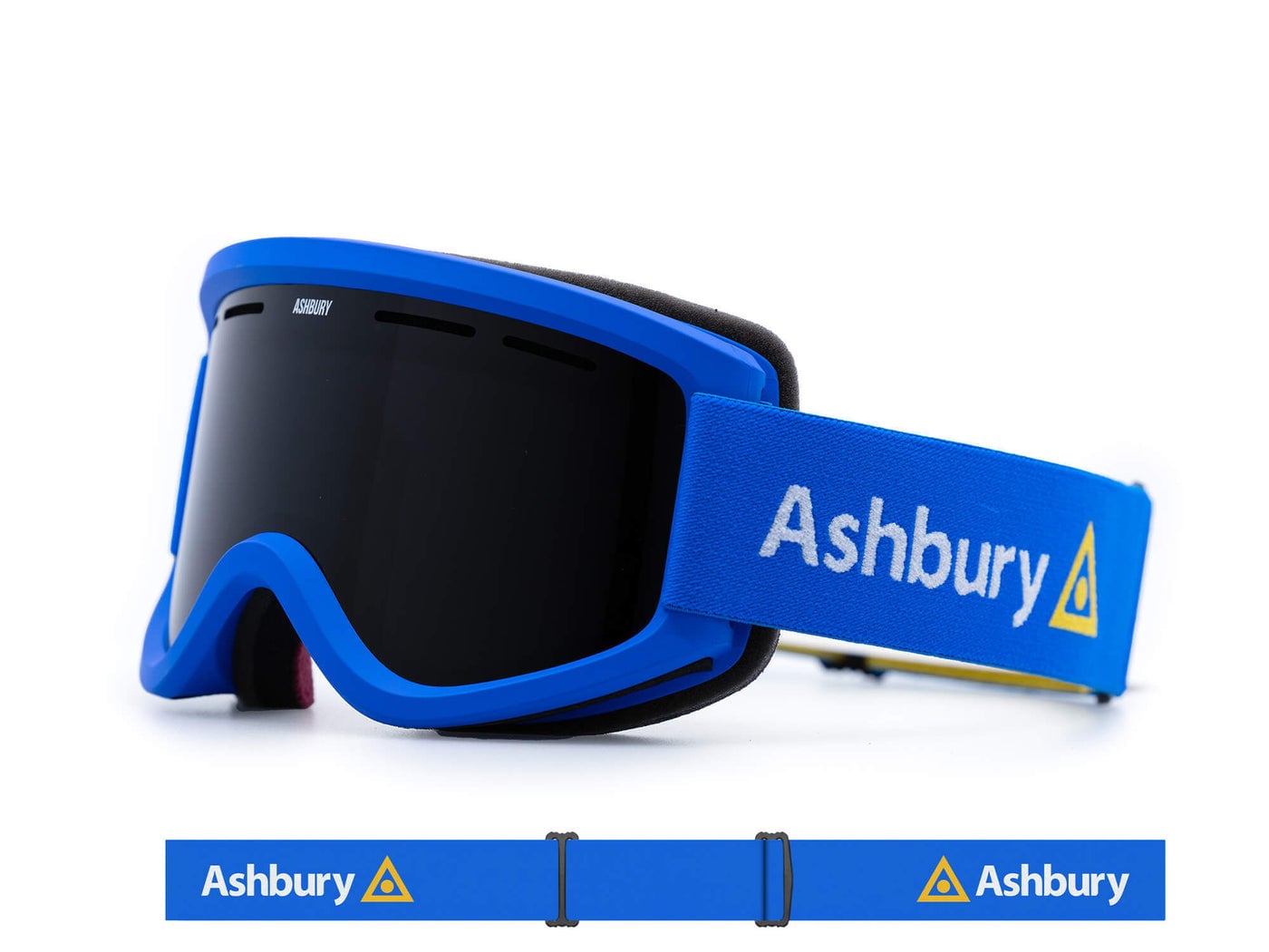 2026 ASHBURY WARLOCK GGL GREETER w/ DARK SMOKE LENS + YLW