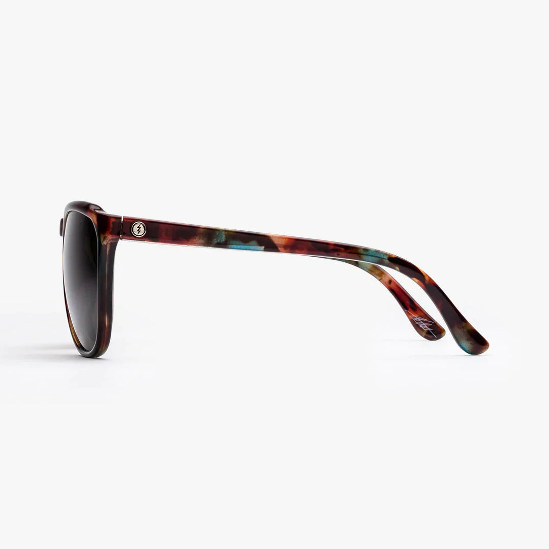 ELECTRIC ENCELIA BLUE TONE TORT SUNGLASSES w/ GRY PLR LENS