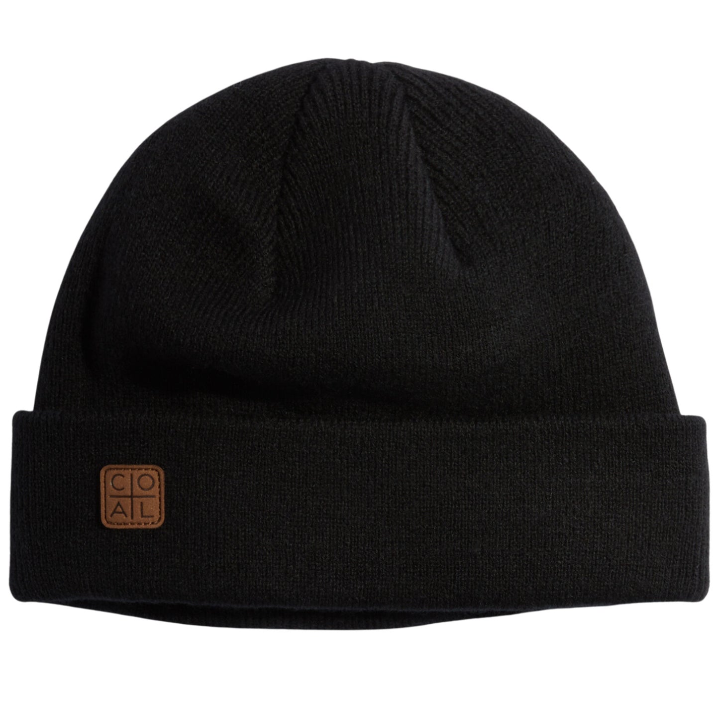 2024 COAL HARBOR RIB KNIT FISHERMAN BEANIE BLACK