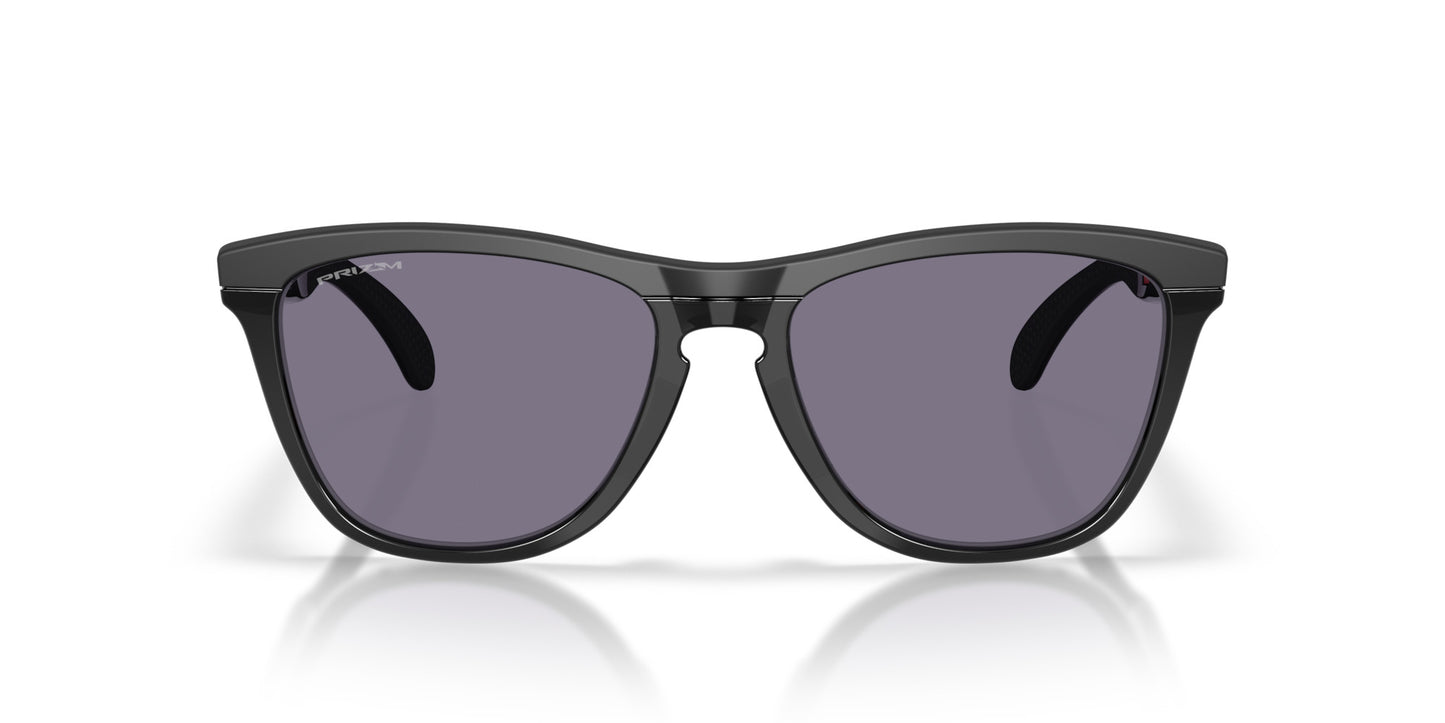 OAKLEY FROGSKINS RANGE XL MATTE BLACK SUNGLASSES w/ PRIZM GREY