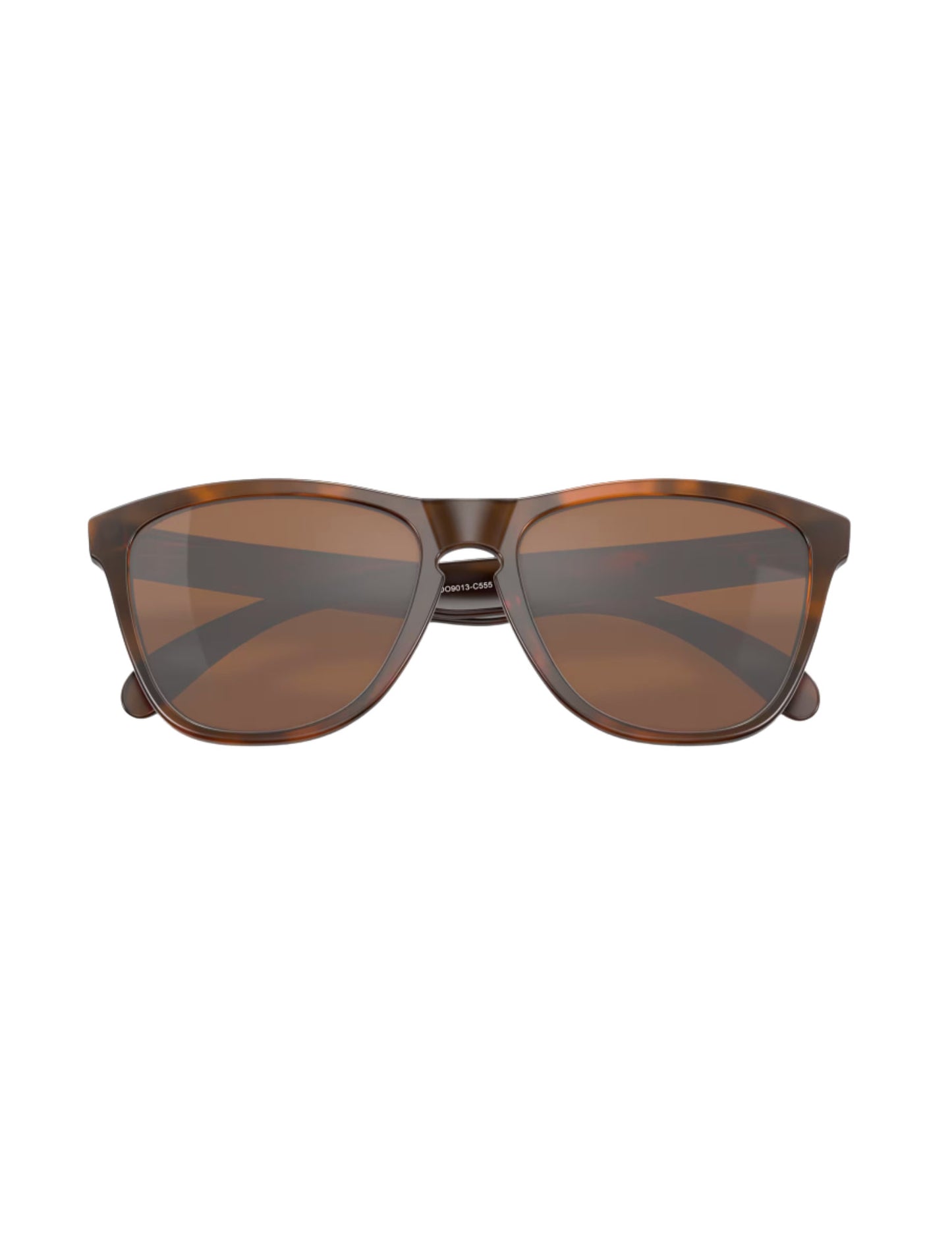 OAKLEY FROGSKINS MATTE BROWN TORT SUNGLASSES w/ PRIZM TUNG LENS