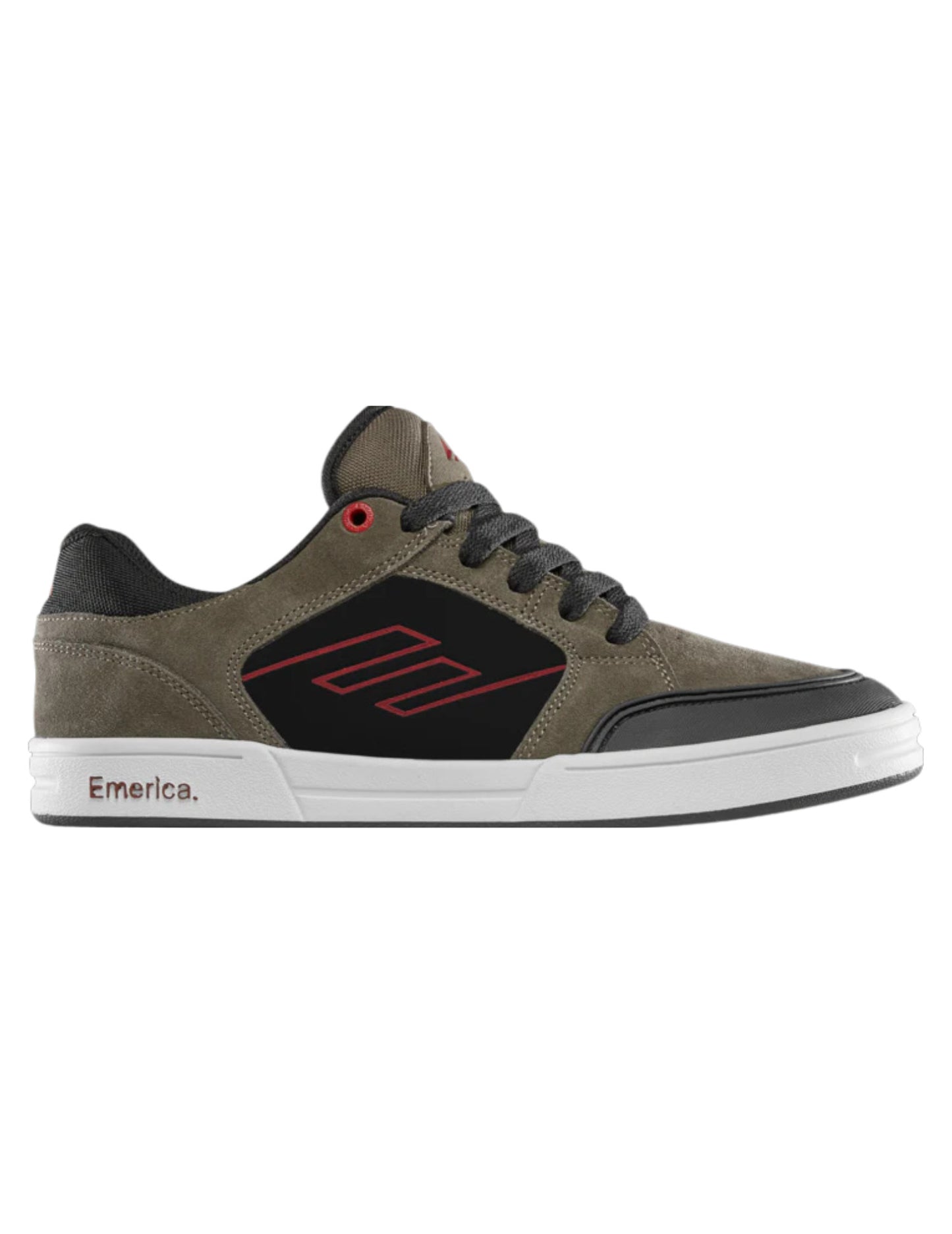 EMERICA MENS HERITIC SHOES SP25 BROWN/BLACK