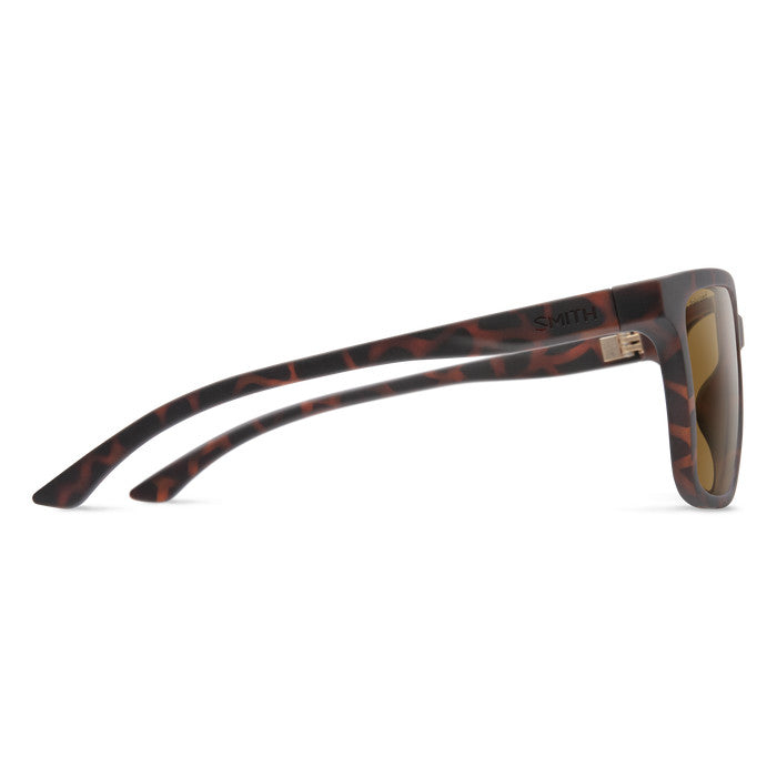 SMITH SHOUTOUT CORE MATTE TORT SUNGLASSES w/ PLR BRWN