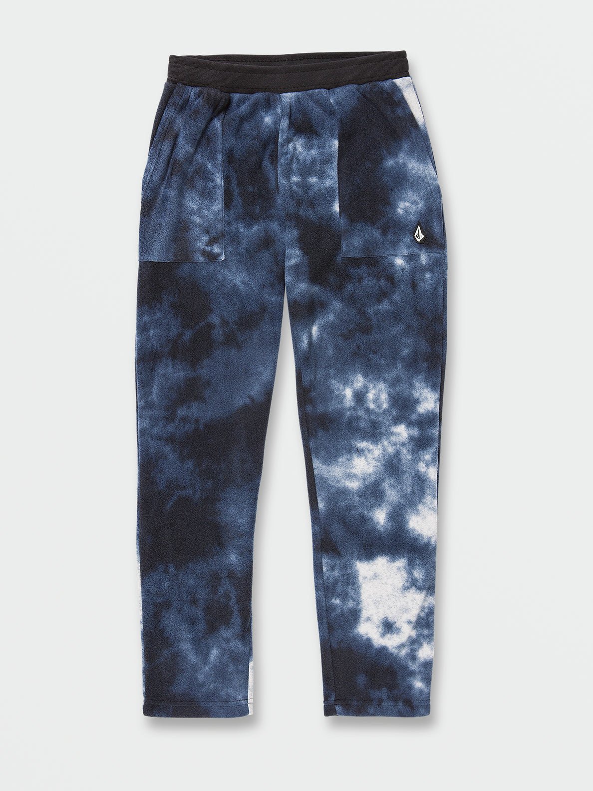 2023 VOLCOM BOYS YOUTH POLAR FLEECE PANT STORM TIE-DYE