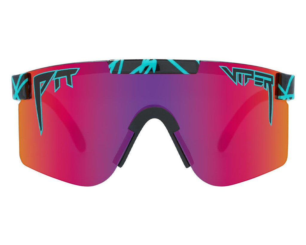 PIT VIPER THE SINGLE WIDES SUNGLASSES THE VOLTAGE w/POAR PINK/PURP