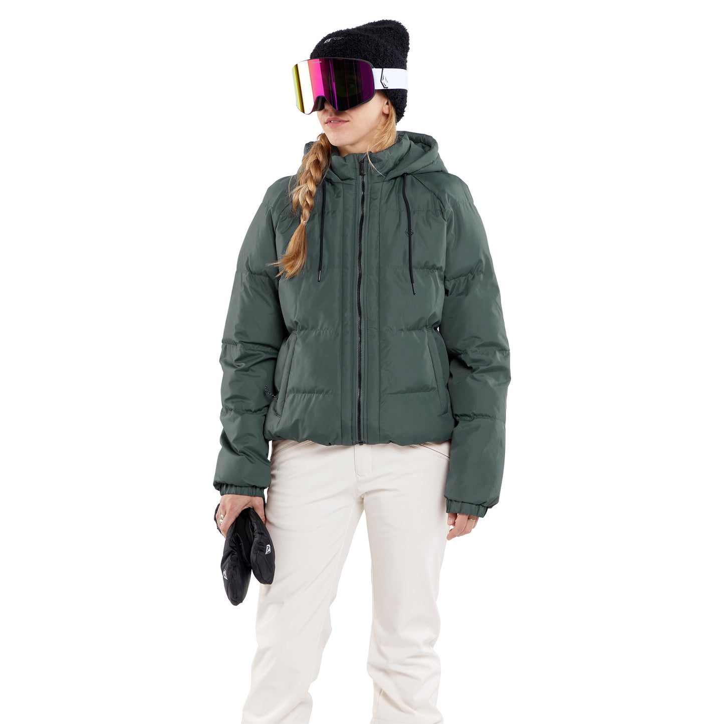 2024 VOLCOM WMNS ITHAN PUFF JACKET EUCALYPTUS