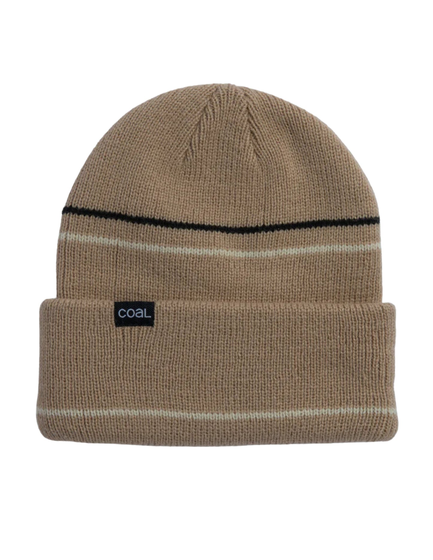 2025 COAL WAYNE BEANIE KHAKI / BLACK