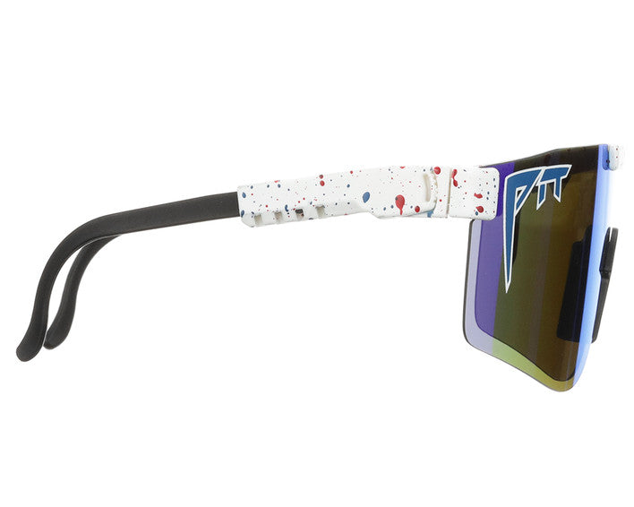 PIT VIPER THE ABSOLUTE FREEDOM DOUBLE WIDE POLARIZED SUNGLASSES