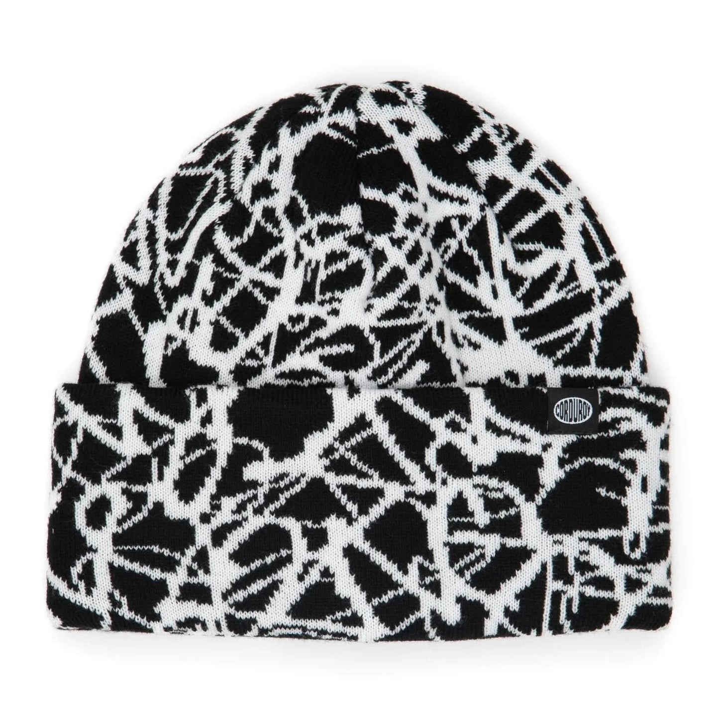 2026 CORDUROY DEADLUNG BEANIE BLACK