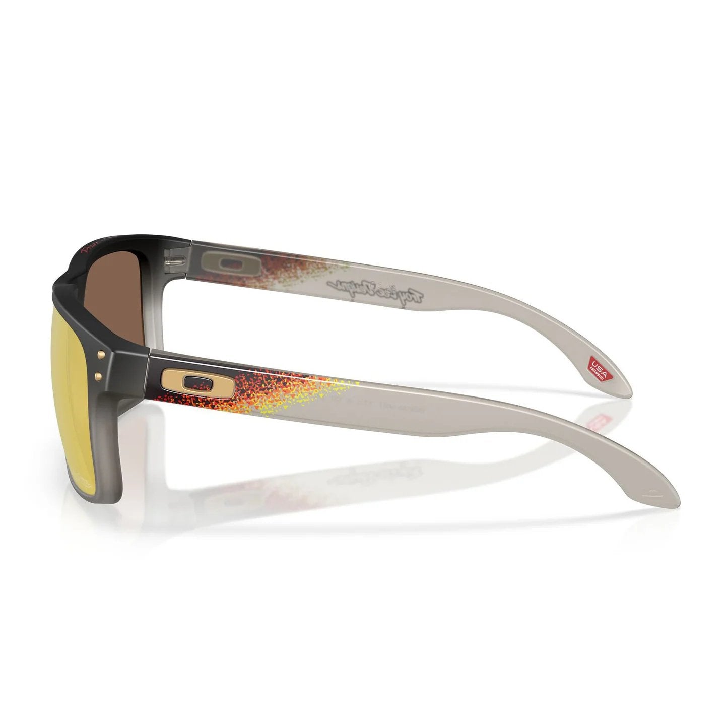 OAKLEY HOLBROOK TLD BLACK FADE SUNGLASSES w/ PRIZM 24K POLARIZED