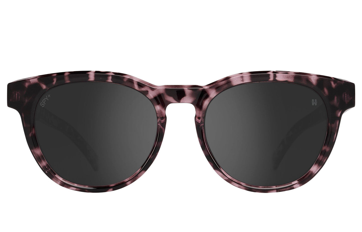 SPY CEDROS BLUSH TORT SUNGLASSES w/HAPPY GREY