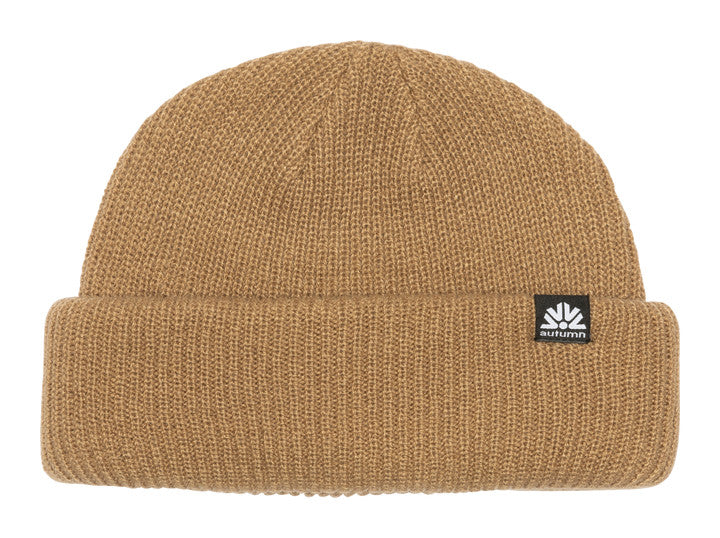 2024 AUTUMN DOUBLE ROLL BEANIE SANDSTONE