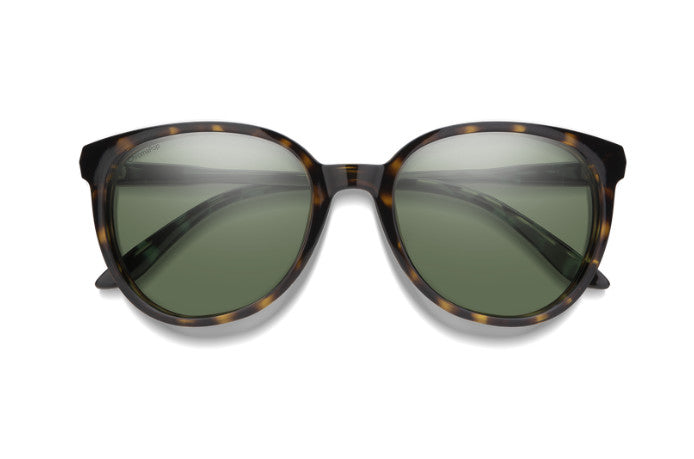SMITH CHEETAH APLINE TORT SUNGLASSES w/ CP PLR GRY GRN