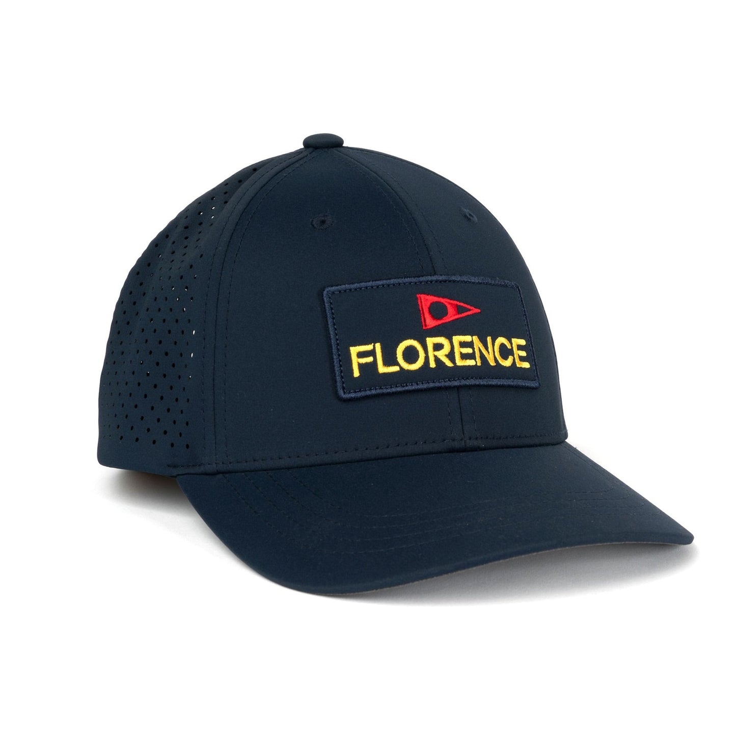 FLORENCE MENS AIRTEX TRUCKER HAT SP26 DARK NAVY