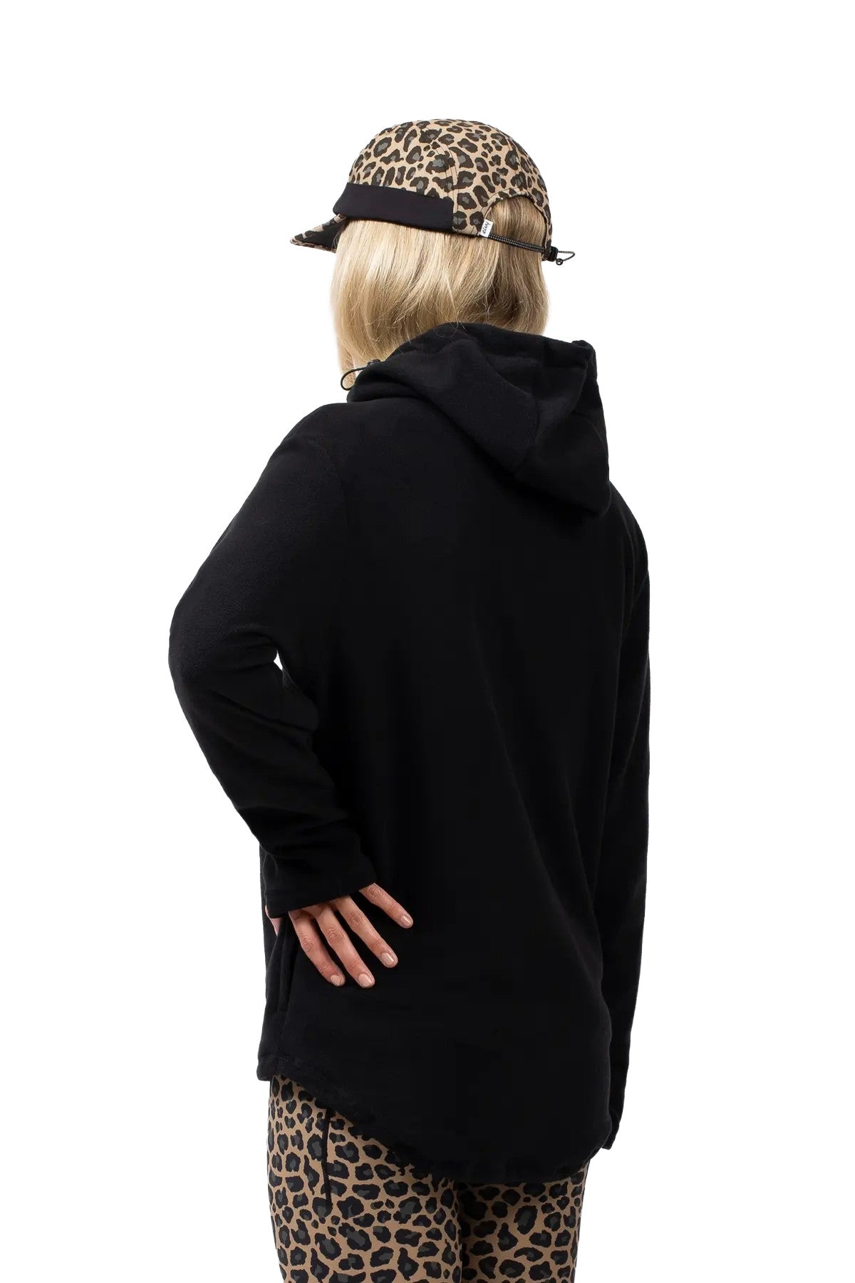 2026 EIVY WMNS TECHLIGHT ZIP HOOD FLEECE BLACK