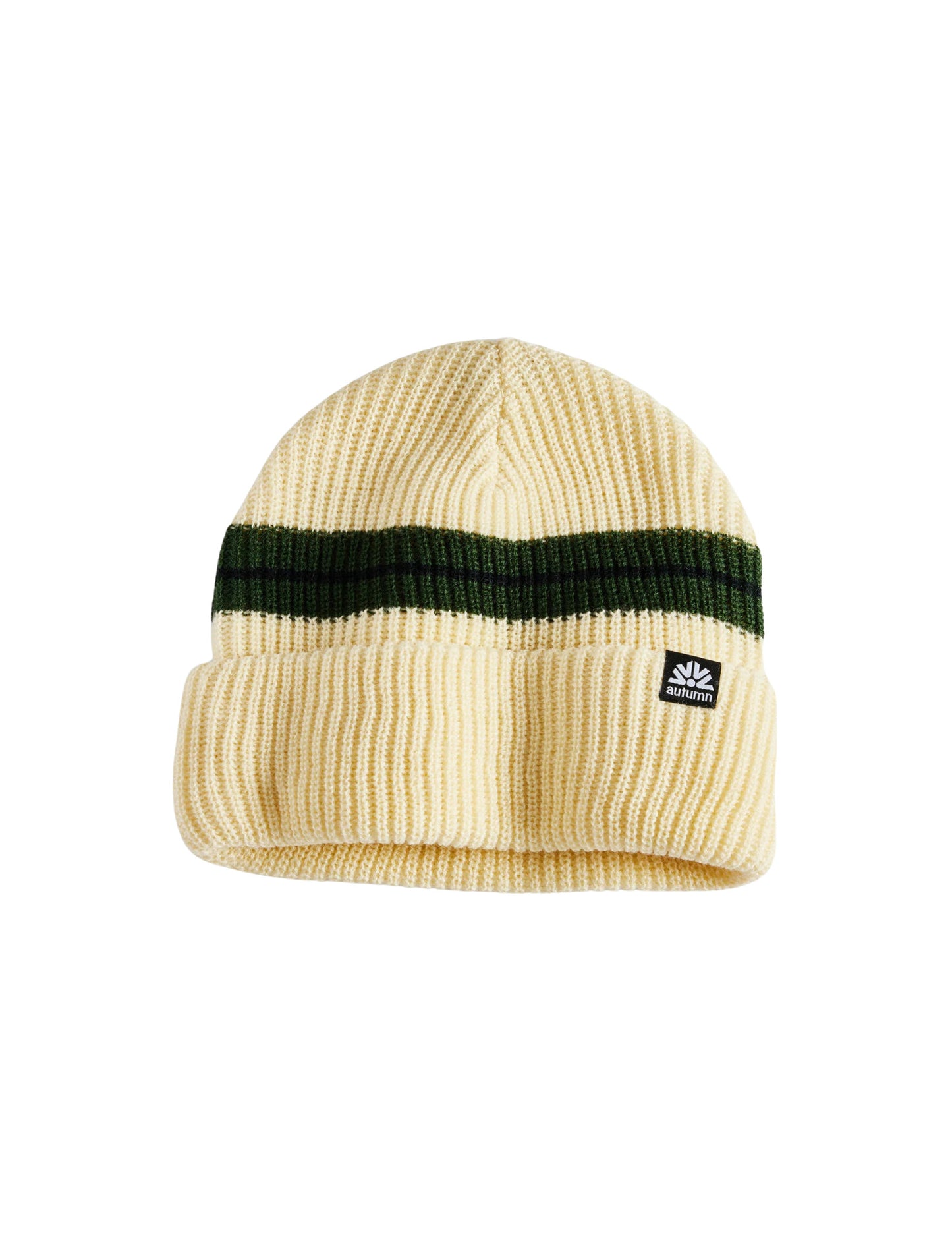 2025 AUTUMN SIMPLE HORIZON BEANIE NATURAL