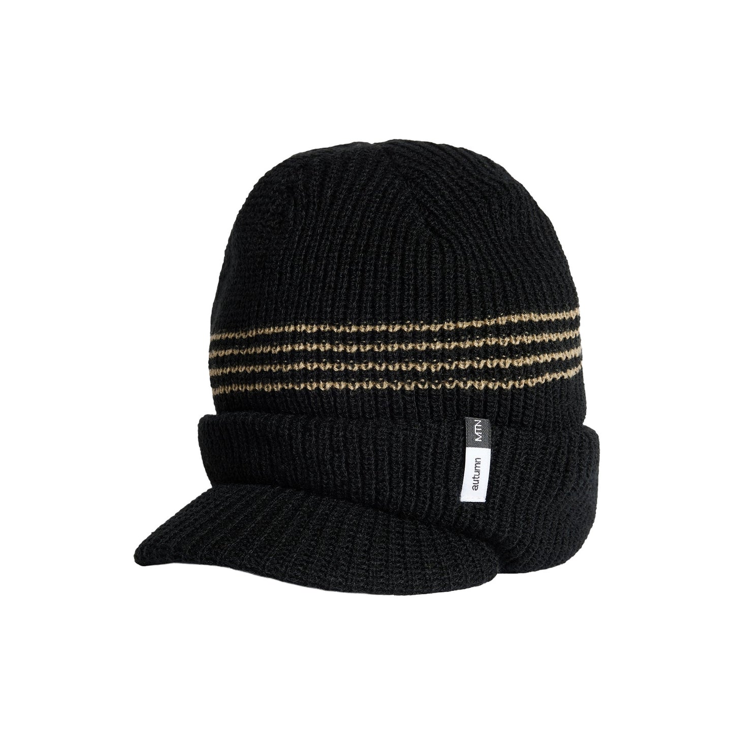 2026 AUTUMN VISOR BEANIE BEANIE BLACK