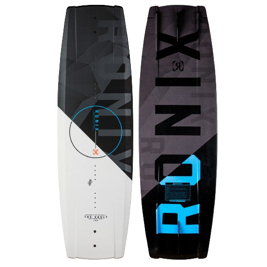 2024 RONIX VAULT TEXTURED WAKE BOARD WHITE/BLACK