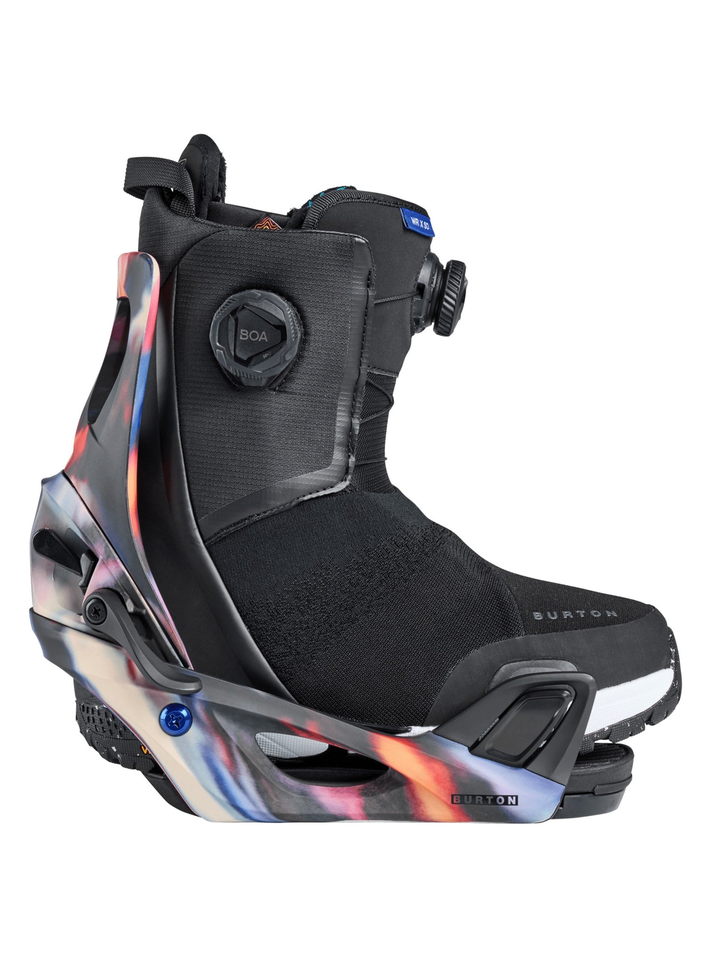 2026 BURTON WMNS STEP ON SNOWBOARD BINDINGS FLORAL BLUR