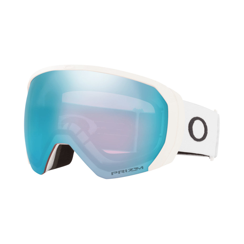 2025 OAKLEY FLIGHT PATH L GGL MT WHITE w/ PRZM SPHR IRID